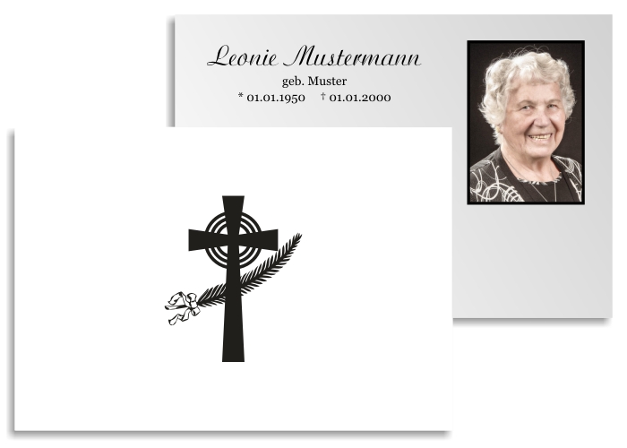  Danksagungskarten Trauer