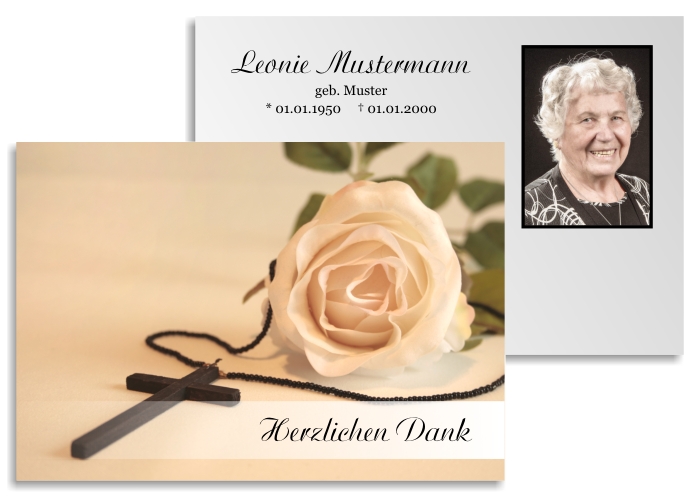 Danksagungskarten Trauer Danksagungskarten Trauer